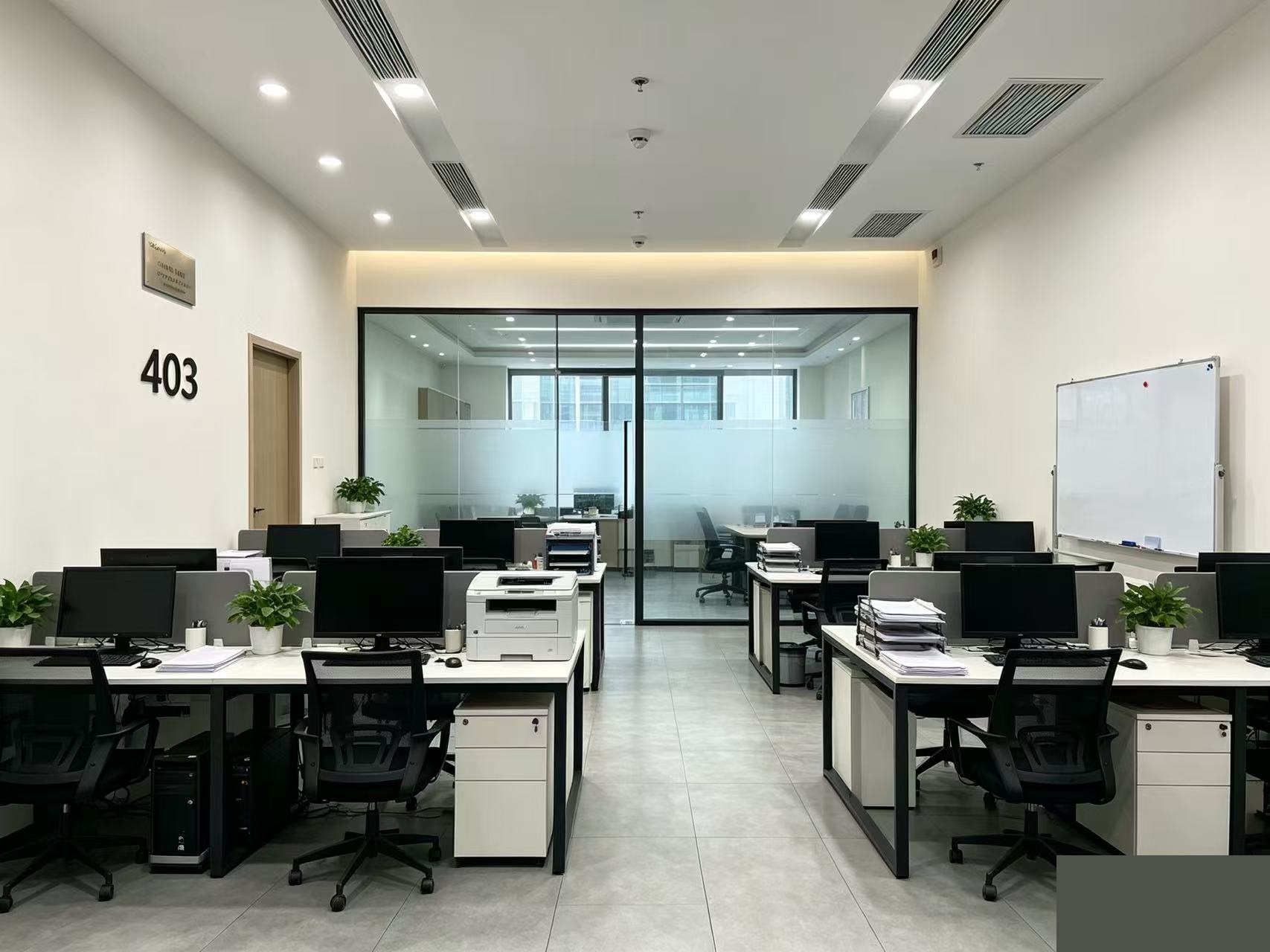庆泽科技开放办公区